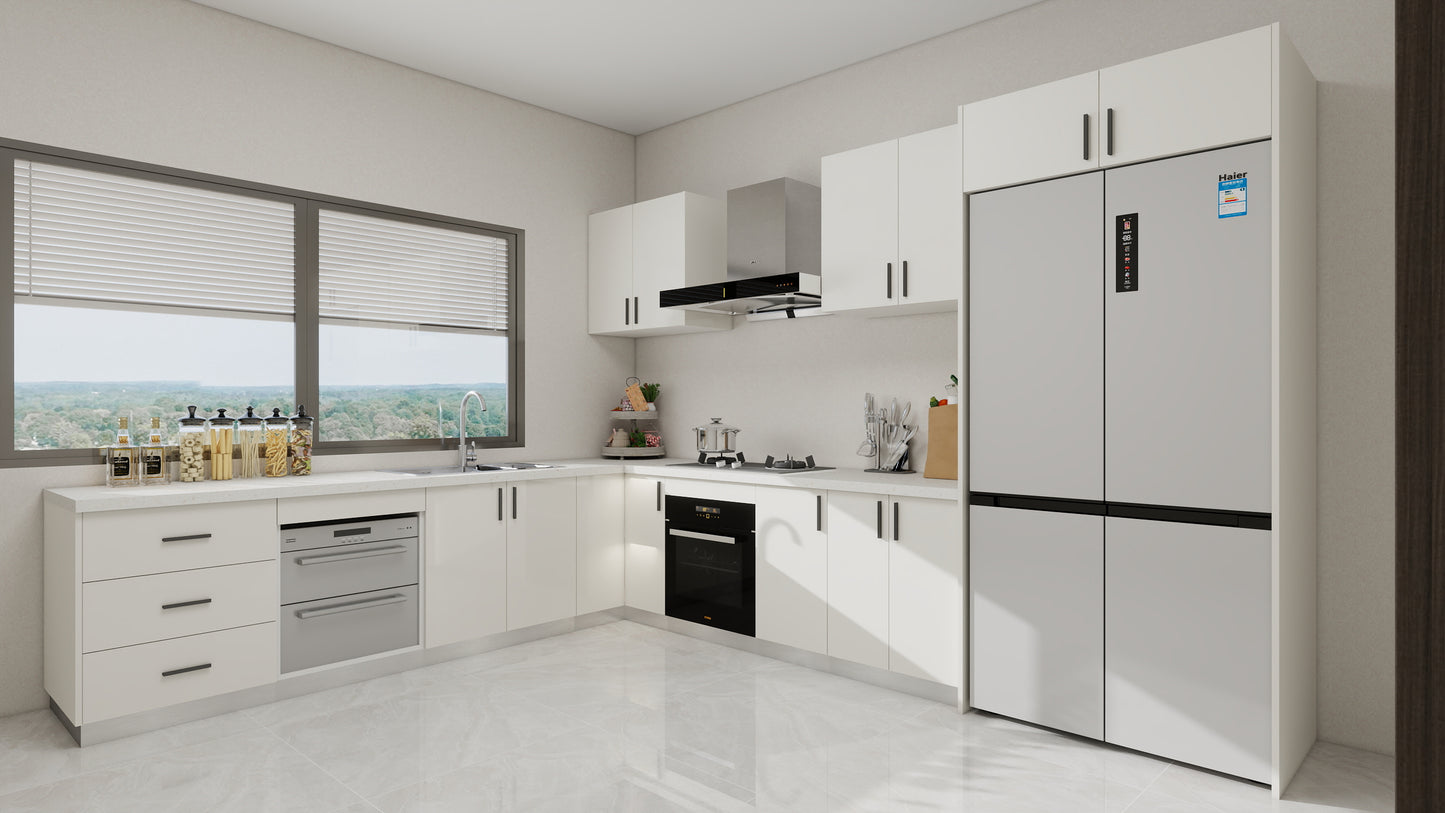 Hardis 880mm Corner Base Cabinet
