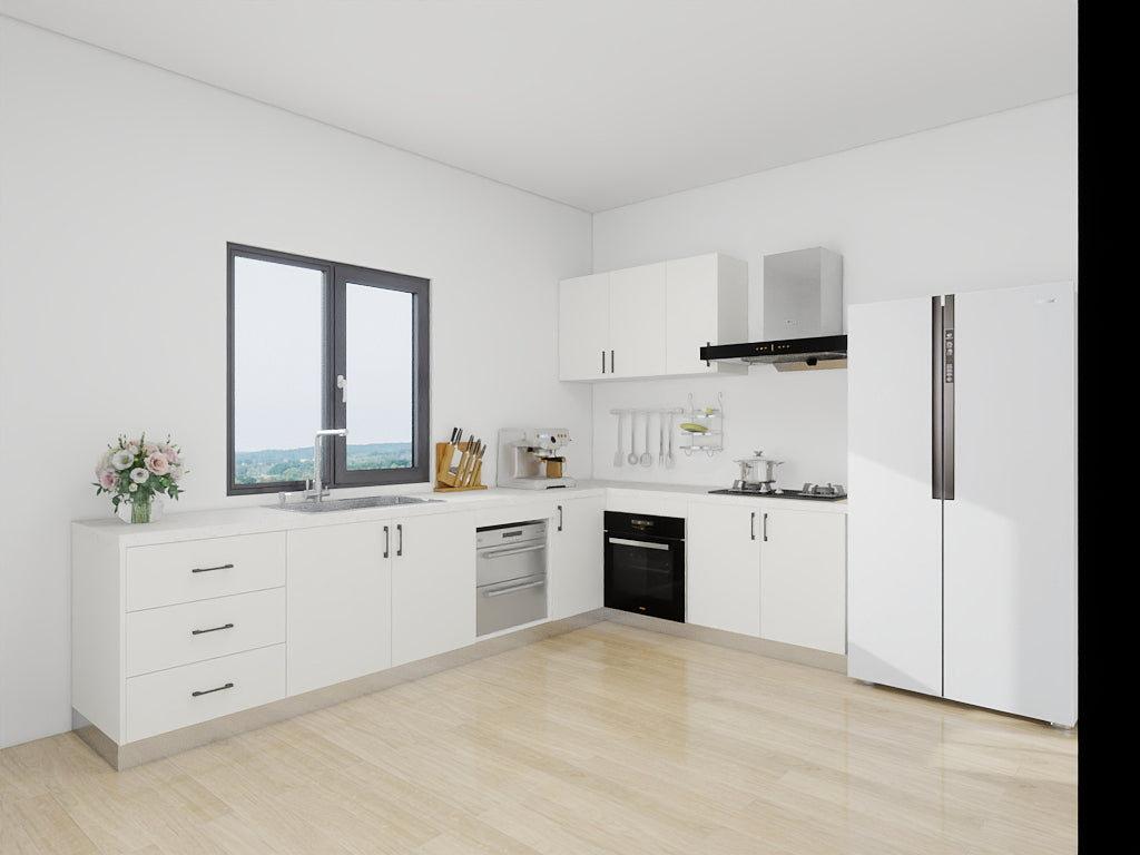 Hardis 980mm Blind Corner Base Cabinet