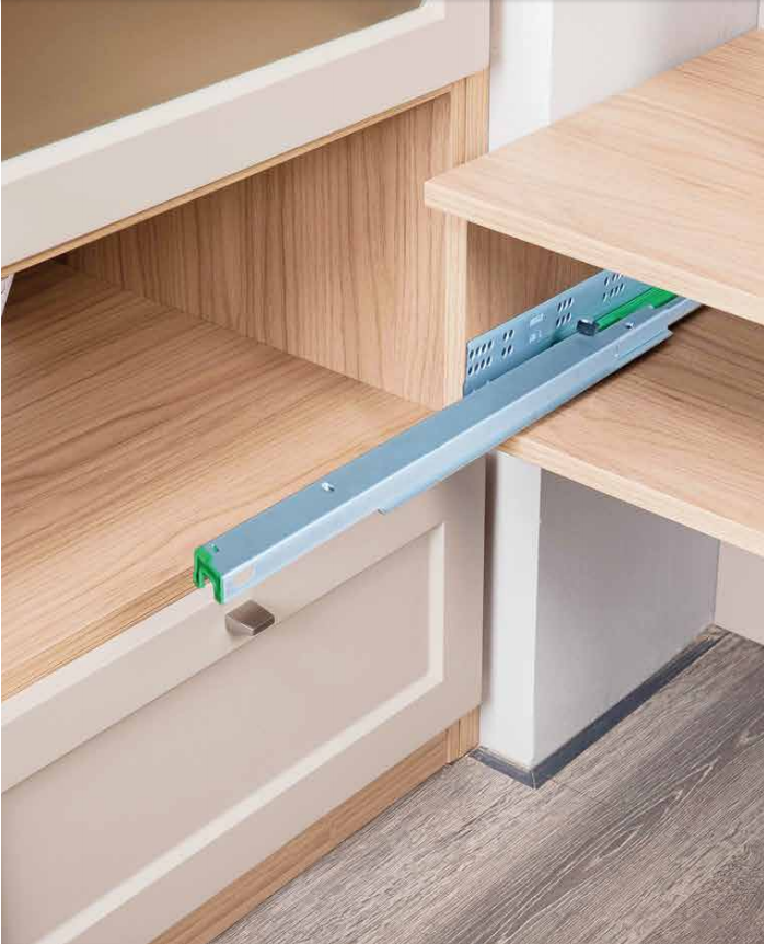 Hardis Drawer Base Cabinet Slides 500mm - 2pk
