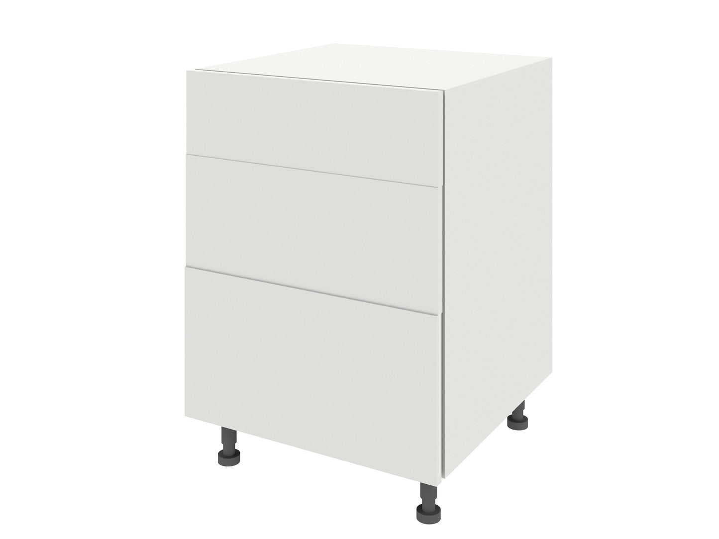 Hardis 600mm 3 Drawer Base Cabinet